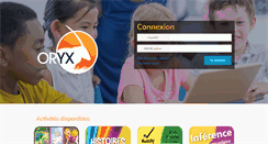 Desktop Screenshot of mon-oryx.com